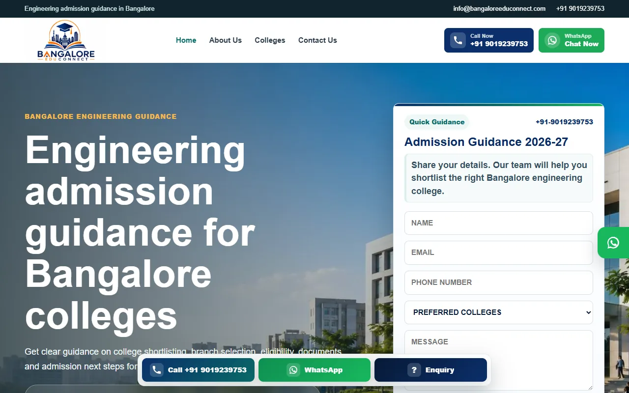 Bangalore EduConnect preview